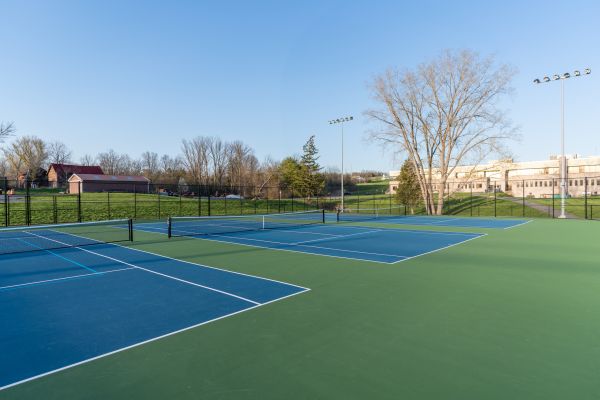 Tennis Court Fence Repair in Santa Fe