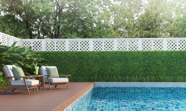 Vinyl Pool Fence Installation in Santa Fe