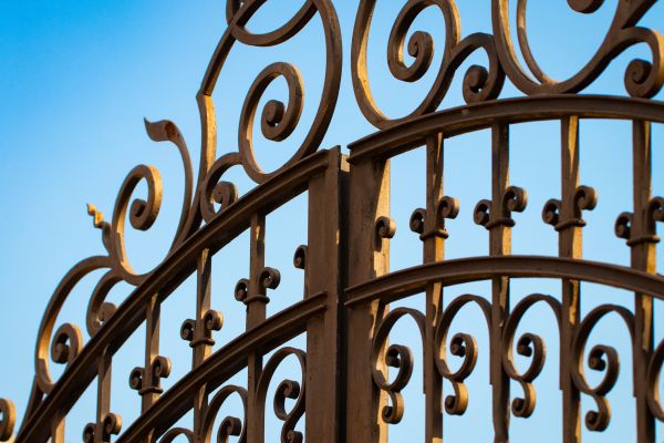 Wrought Iron Gate Installation in Santa Fe