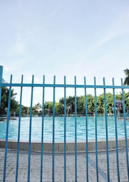 Swimming Pool Fence Repair in Santa Fe