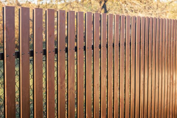 Vertical Fence Installation in Santa Fe