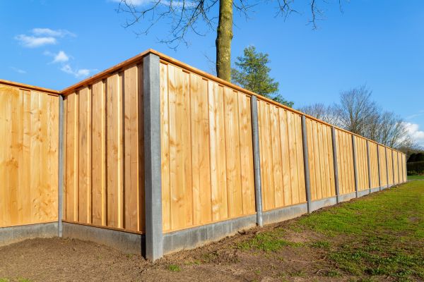 Panel Fence Installation in Santa Fe