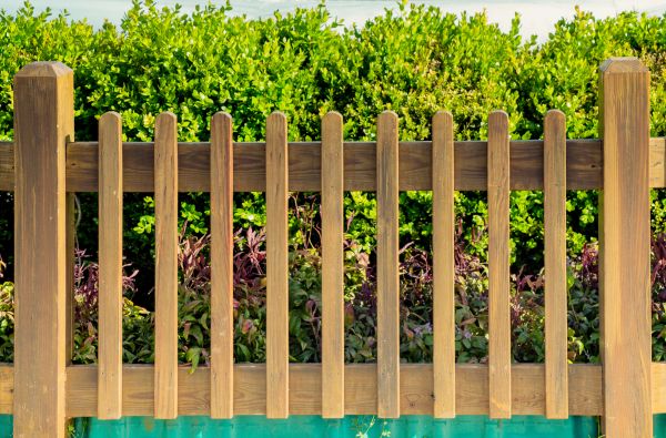 Wooden Fence Post Repair in Santa Fe