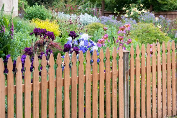 Wood Picket Fence Installation in Santa Fe