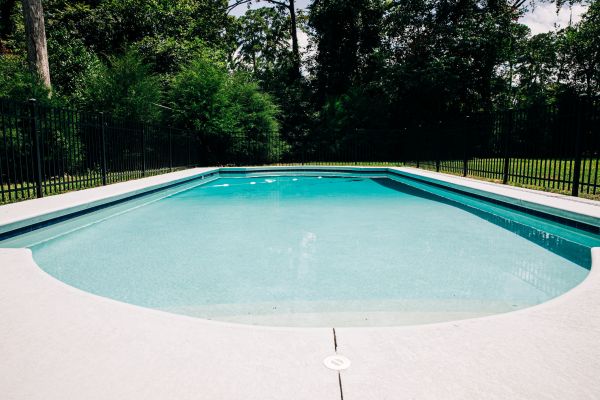 Metal Pool Fence Installation in Santa Fe