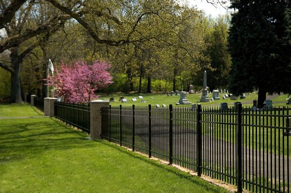 Cemetery Fence Installation in Santa Fe