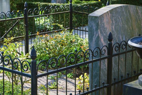 Graveyard Fence Installation in Santa Fe